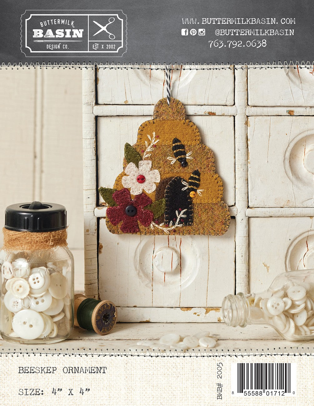Beeskep Ornament