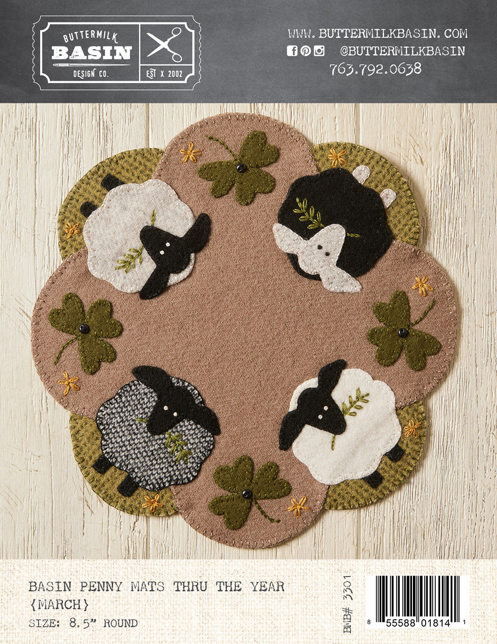Basin Penny Mats Thru the Year - March