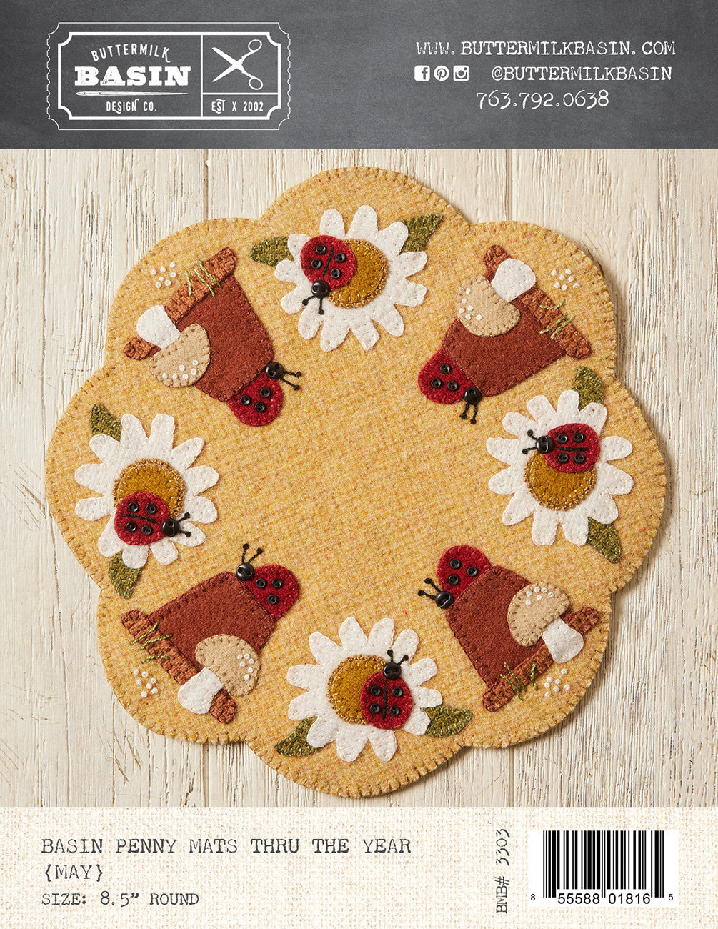 Basin Penny Mats Thru the Year - May