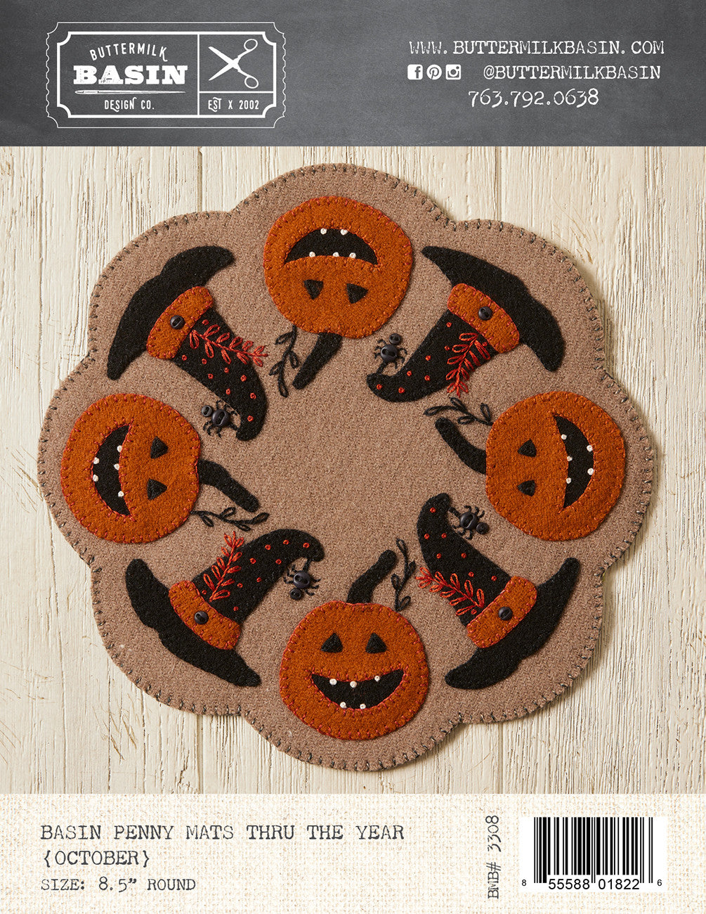 Basin Penny Mats Thru the Year - October