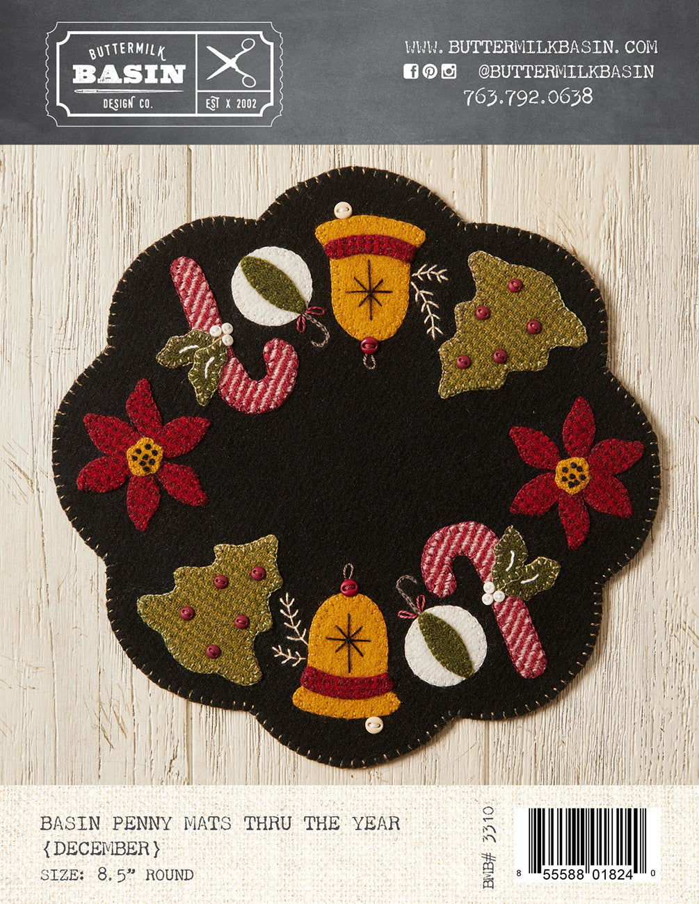 Basin Penny Mats Thru the Year - December