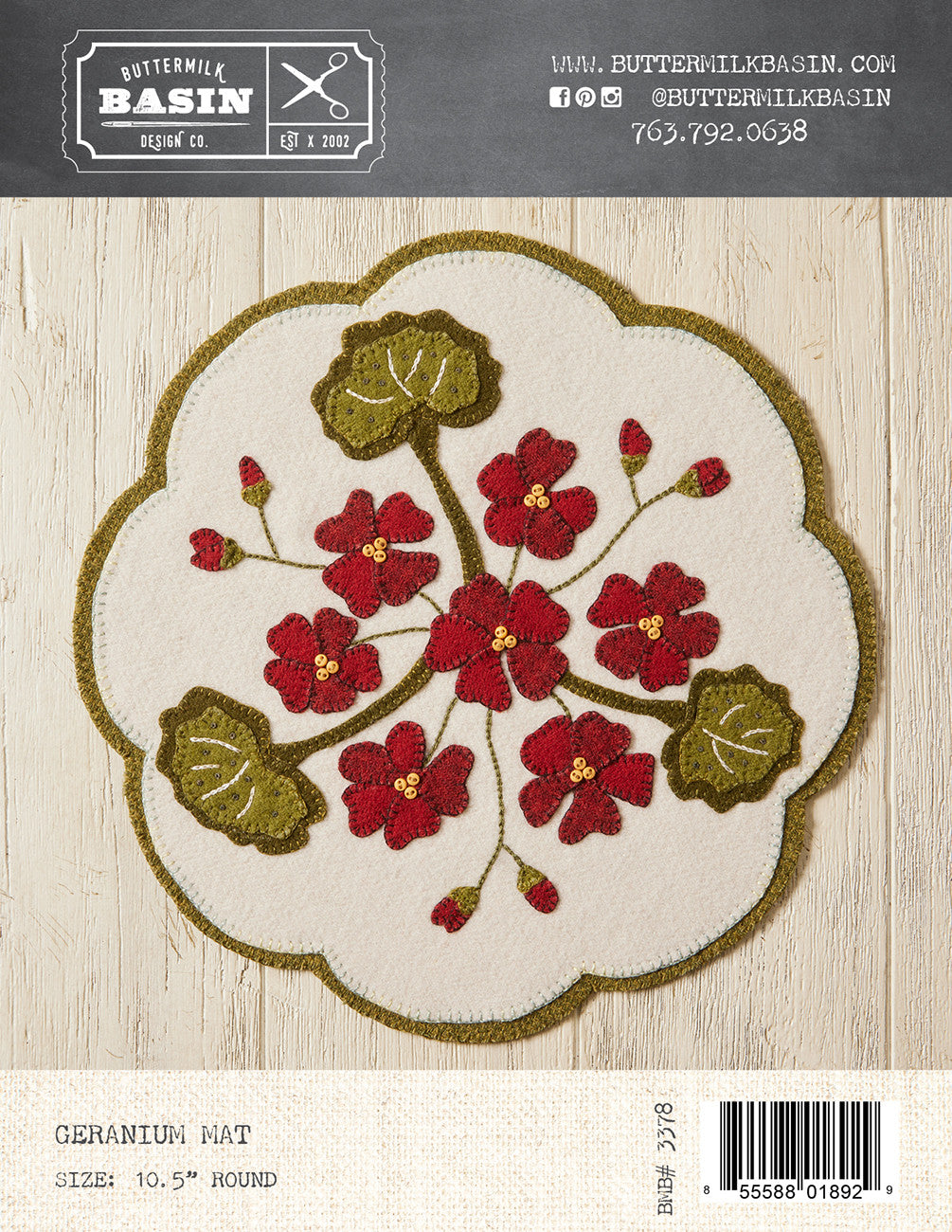Geranium Mat