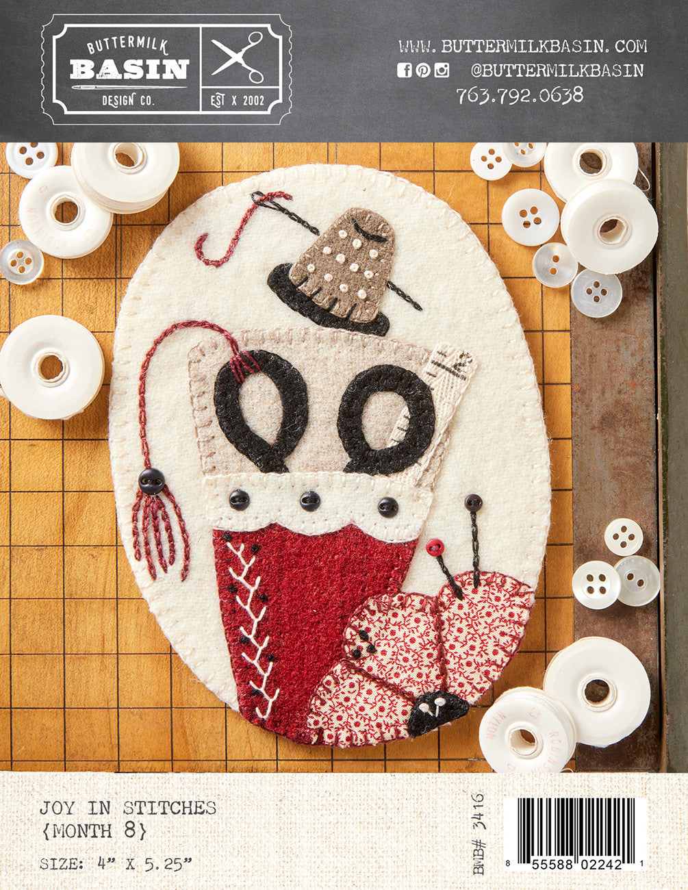 JOY in Stitches - Month 8