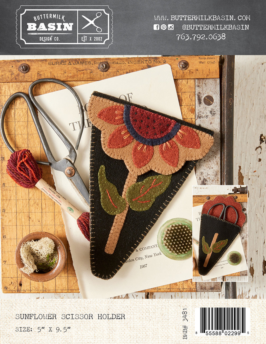 Sunflower Scissor Holder