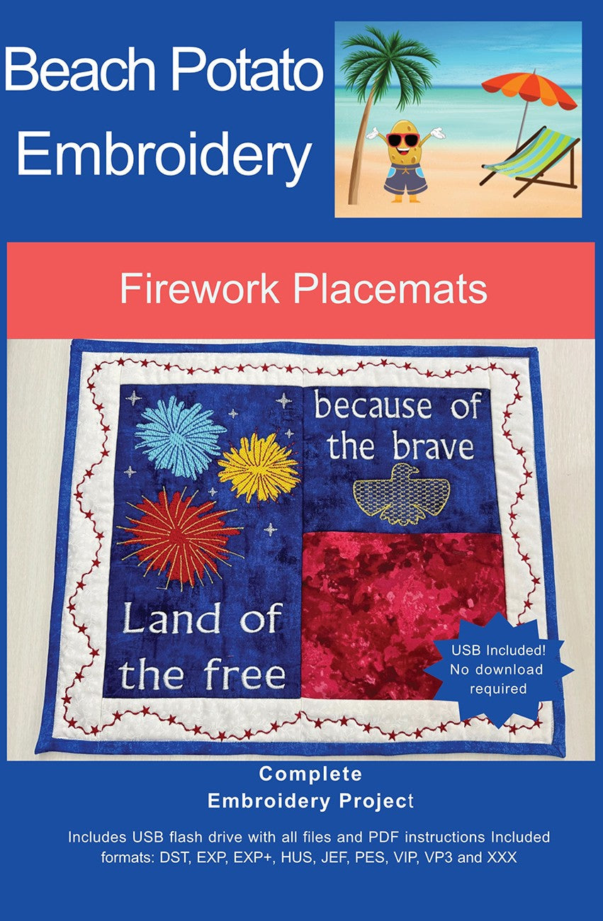 Firework Placemats