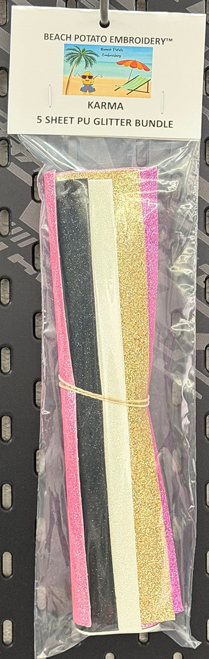 Karma Glitter Sheet Bundle 5pk