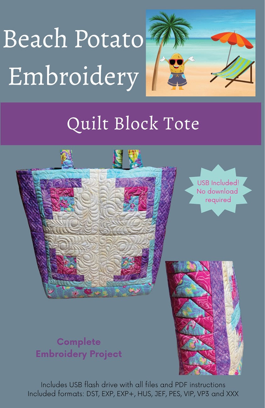 Quilt Block Tote