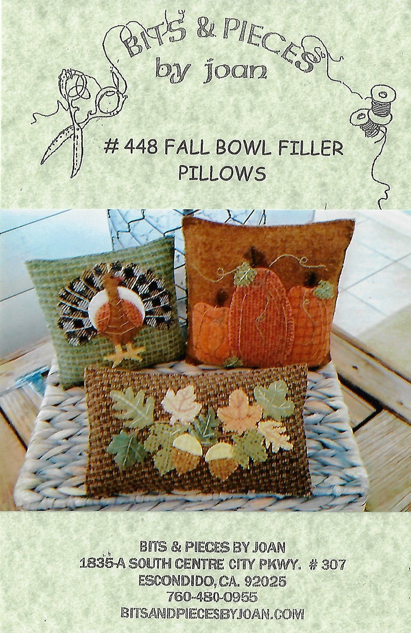 Fall Bowl Filler Pillows