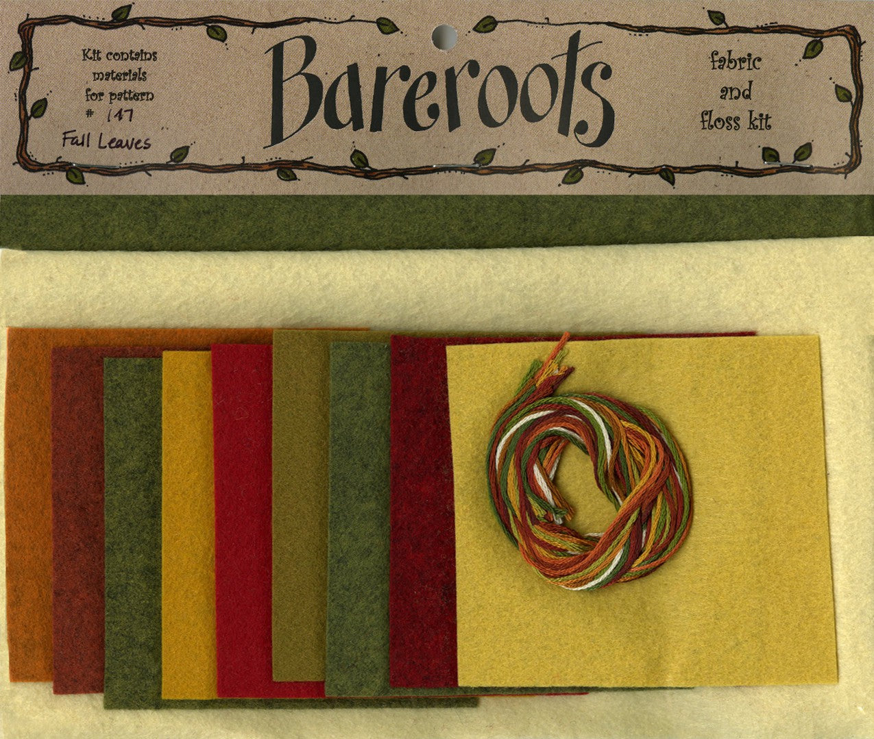 Kit Candle Mat Fall Leaves