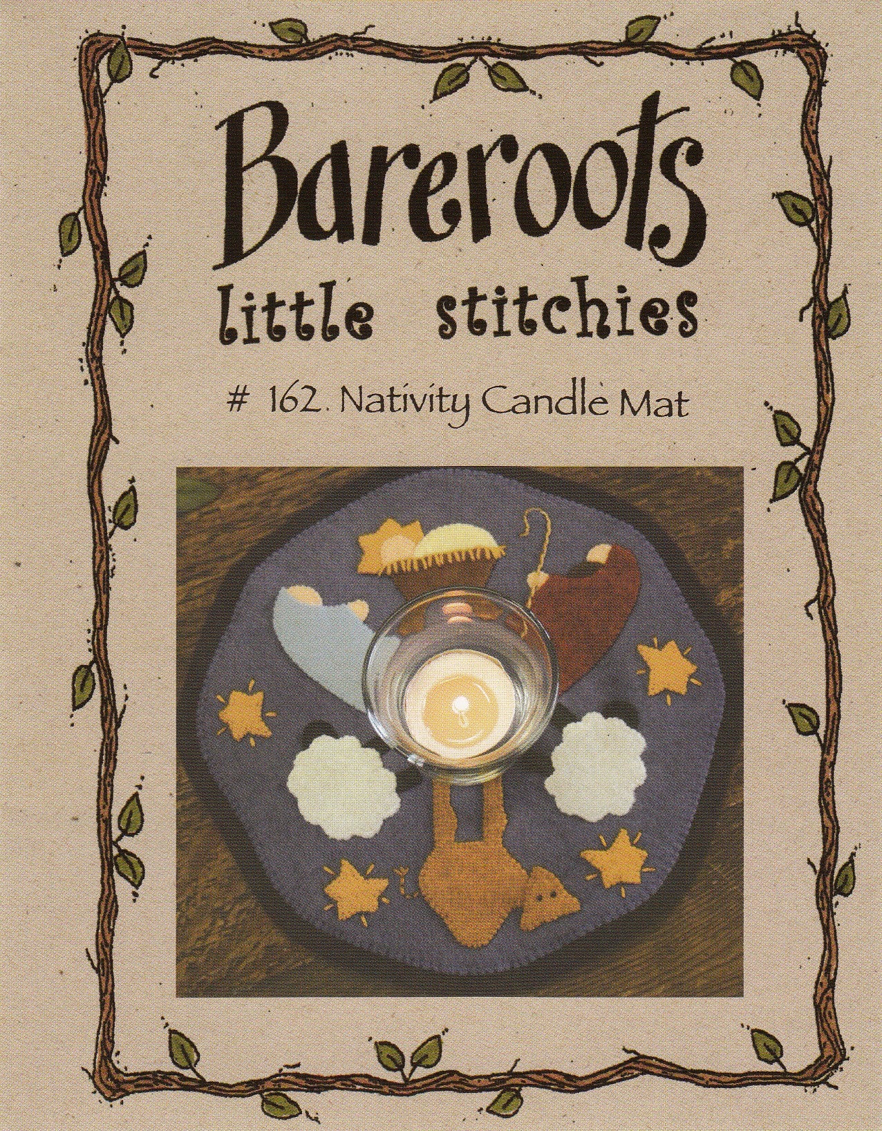 Little Stitchies - Nativity Candle Mat