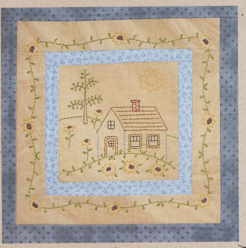 Little Stitchies Block Of The Month - August