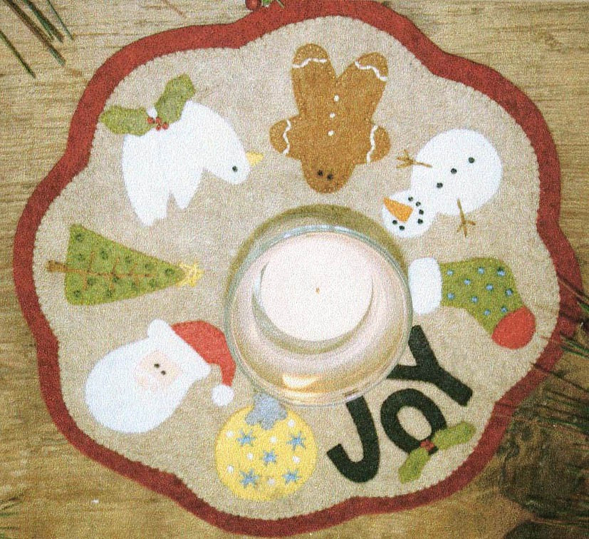 Kit Candle Mat Christmas
