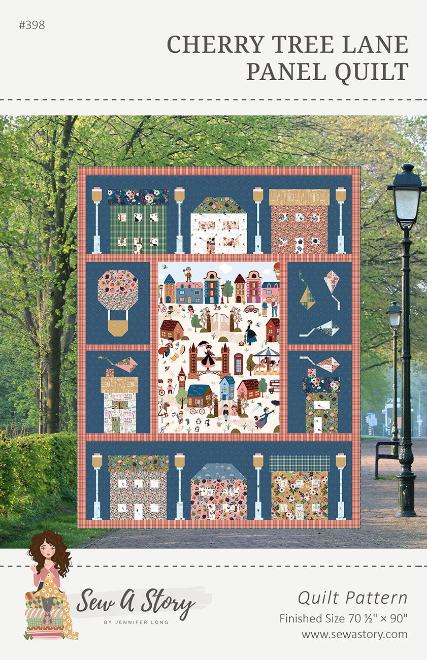 Cherry Tree Lane Panel Quilt