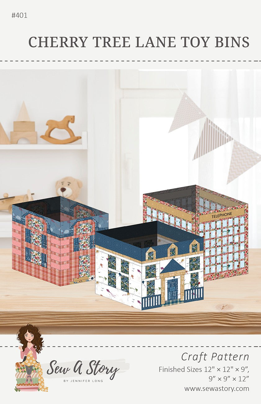 Cherry Tree Lane Toy Bins