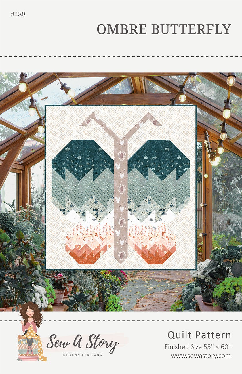 Ombre Butterfly Quilt