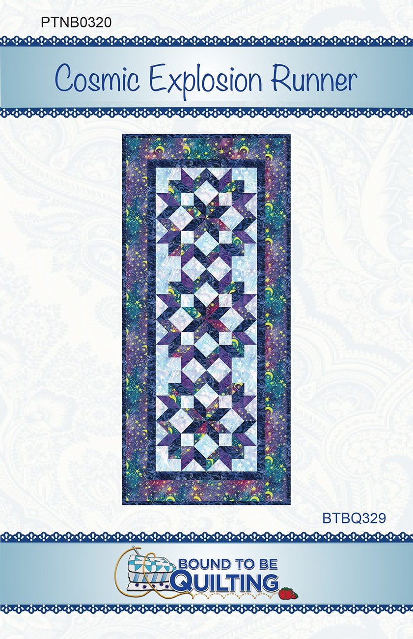 Cosmic Explosion Table Runner