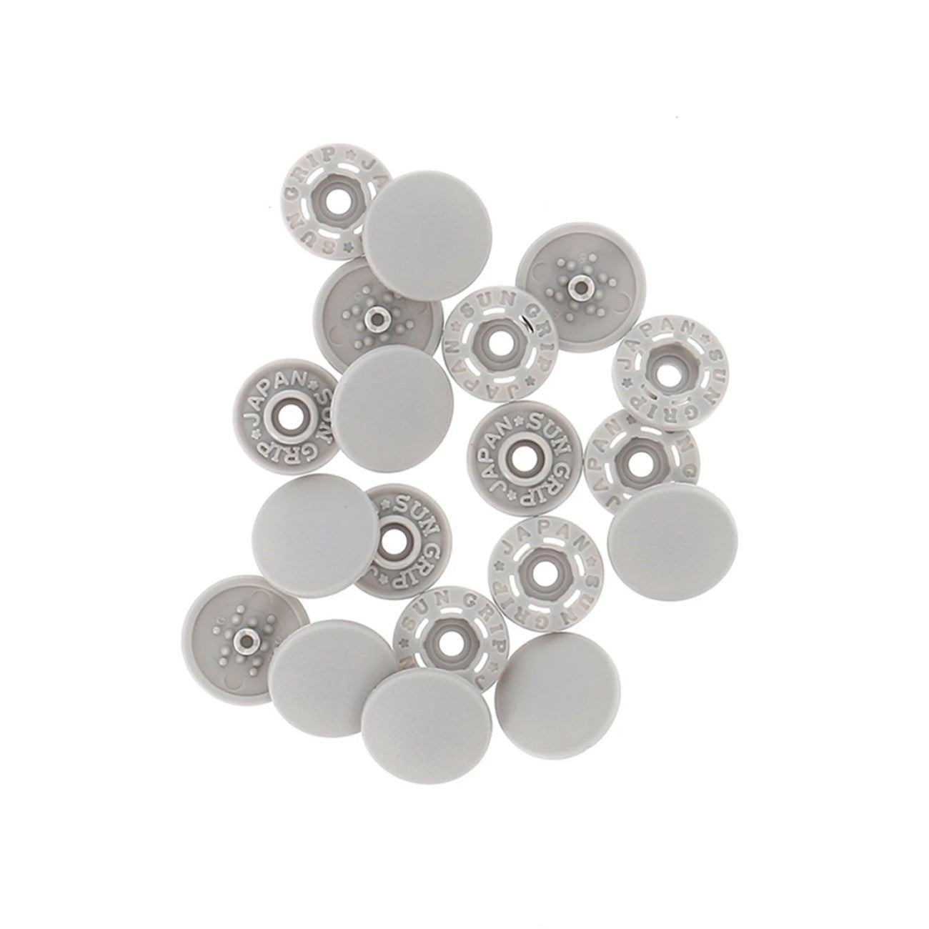 Bulk Plastic Finger Snaps 1000pc Grey