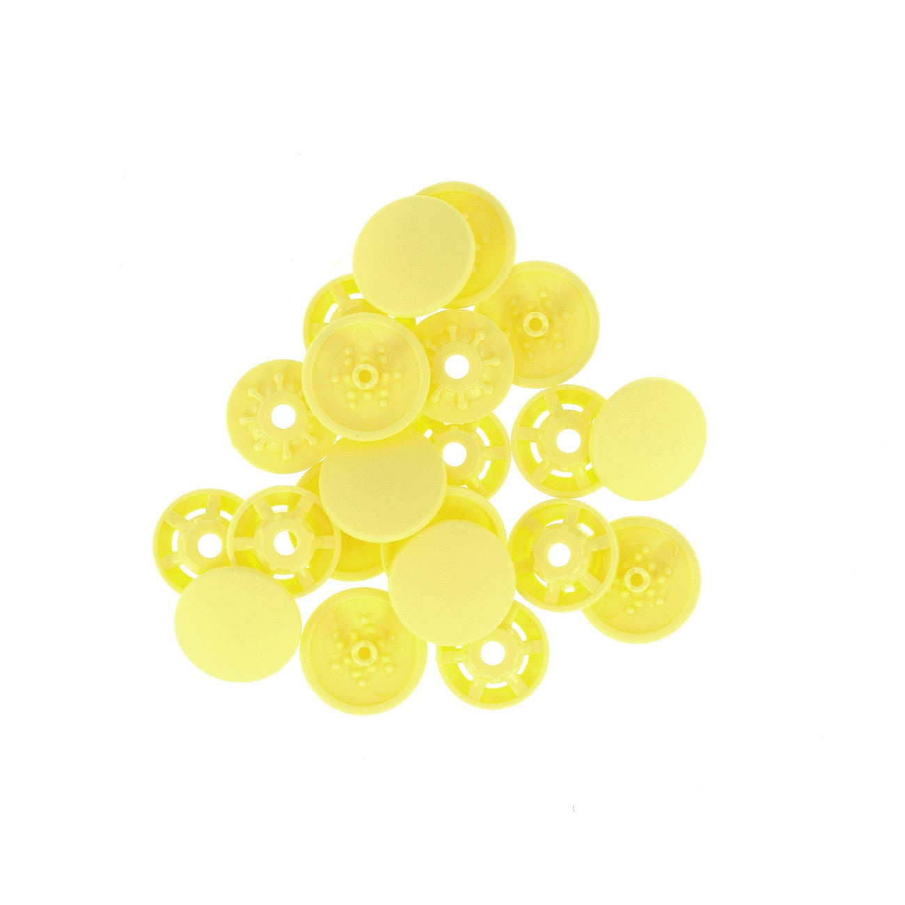 Bulk Plastic Finger Snaps 1000pc Yellow