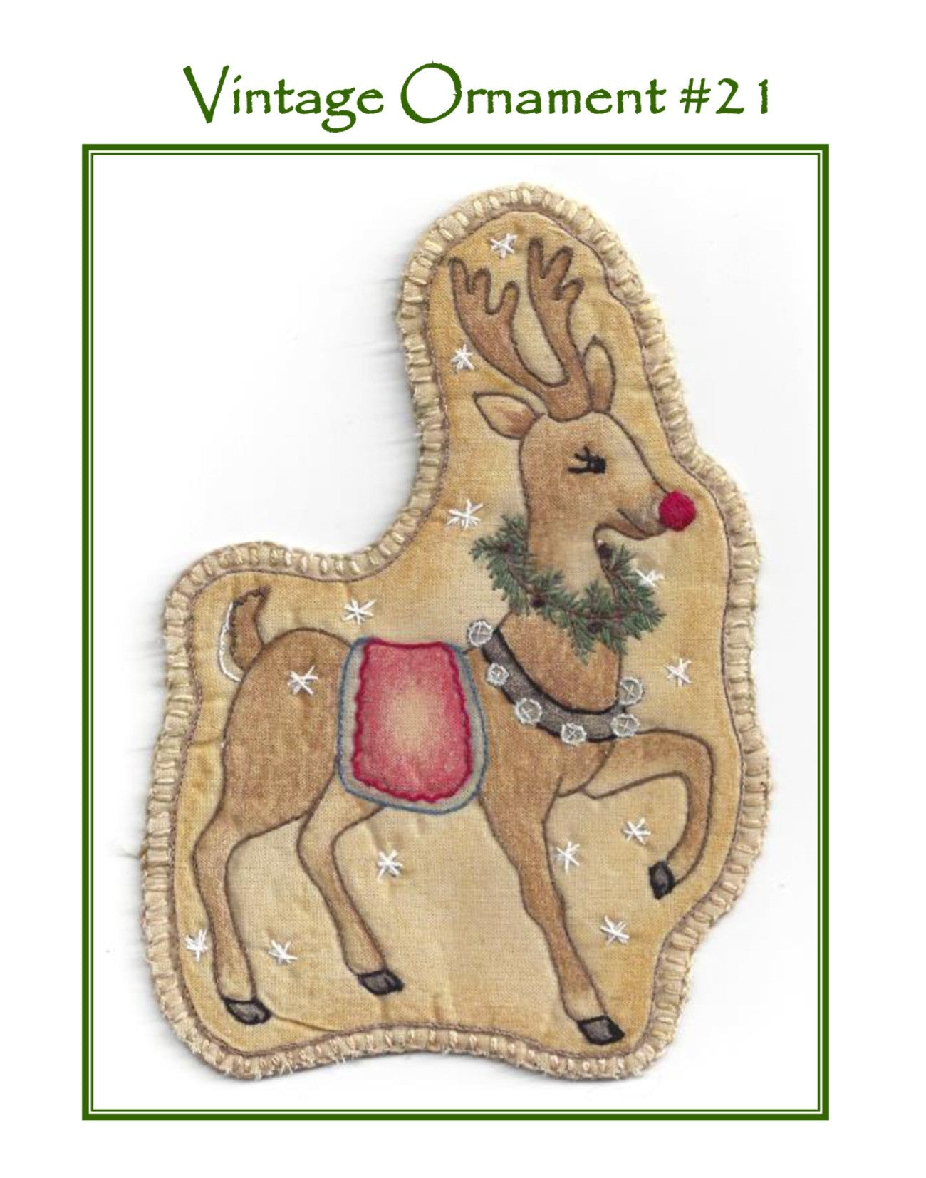Vintage Christmas Santas Reindeer