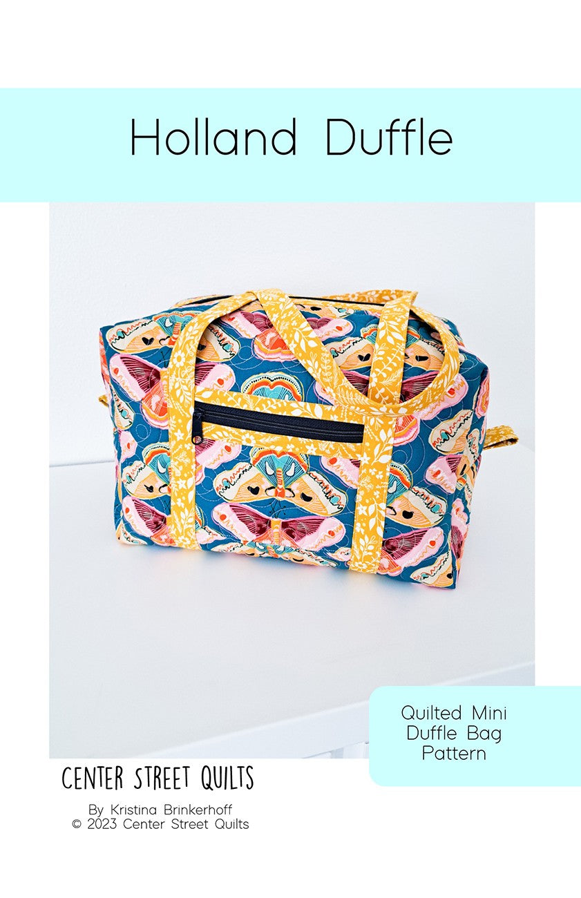 Holland Duffle Bag Pattern