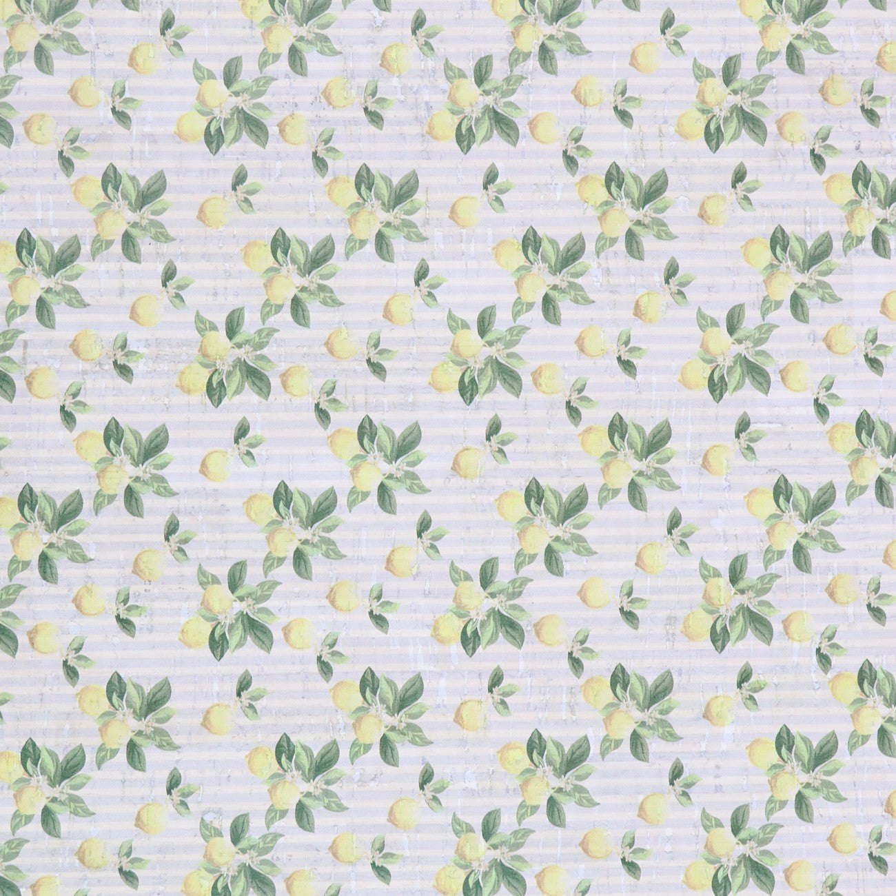 Lemon Stripe Cork 5 Yards