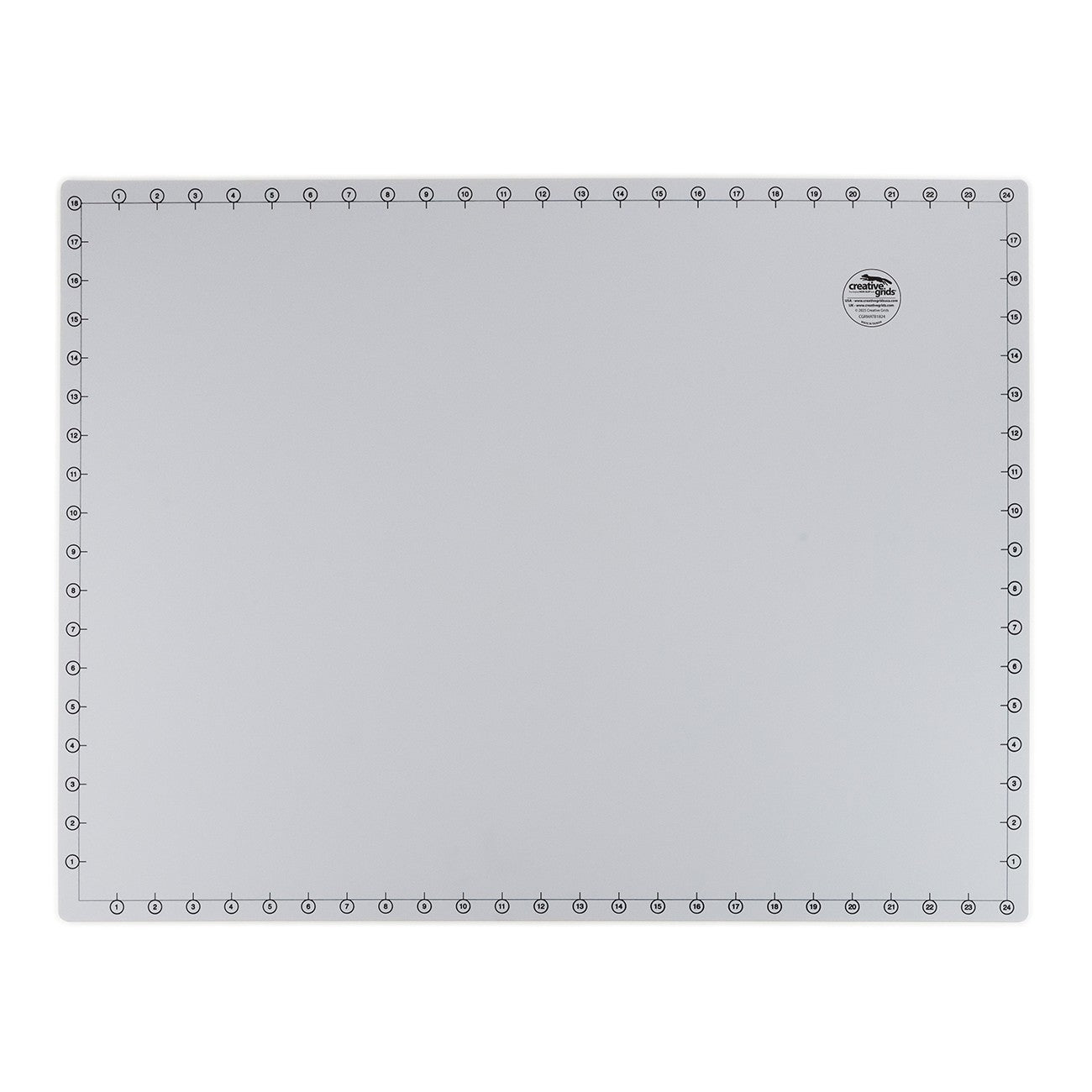 Creative Grids Self-Healing Grid-Free Rotary Cutting Mat 18in x 24in
