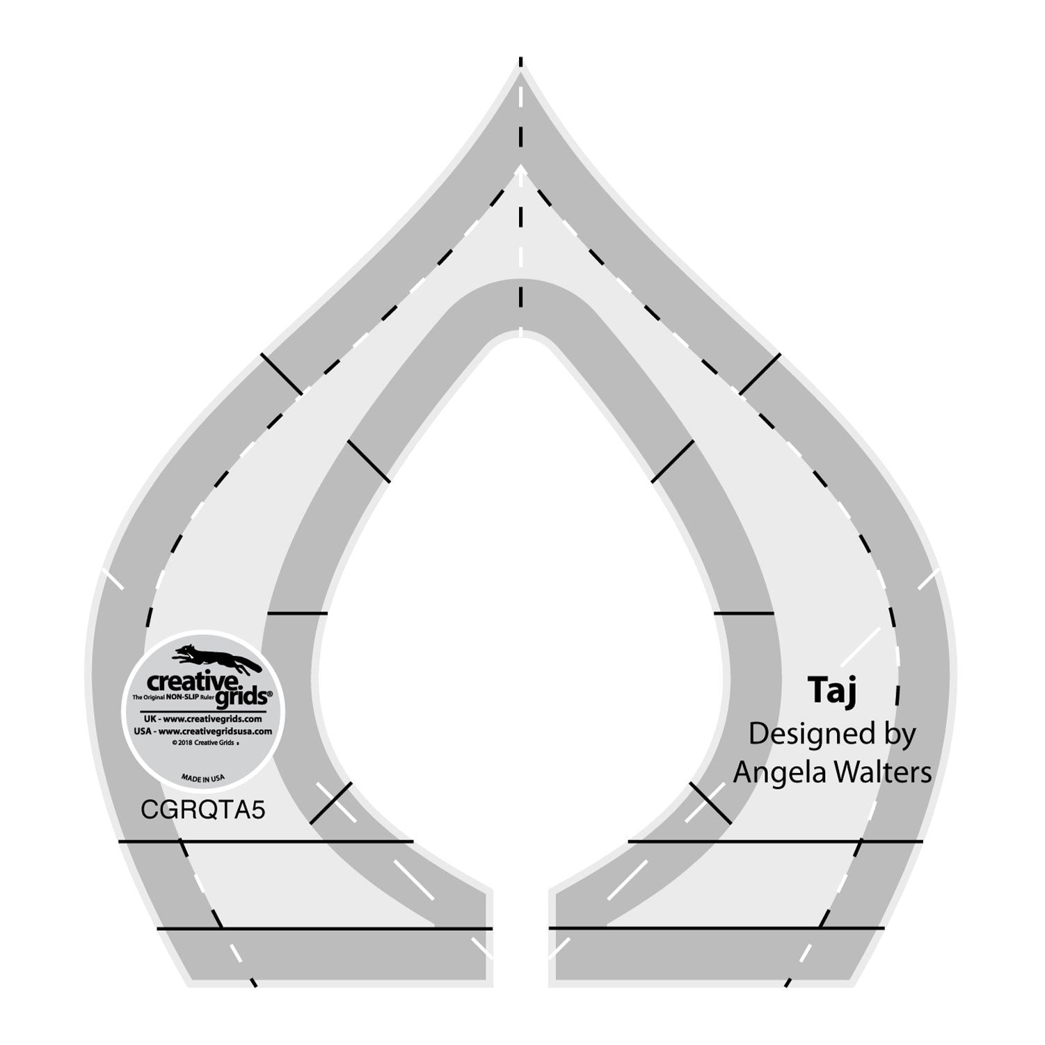 Creative Grids Machine Quilting Tool Taj