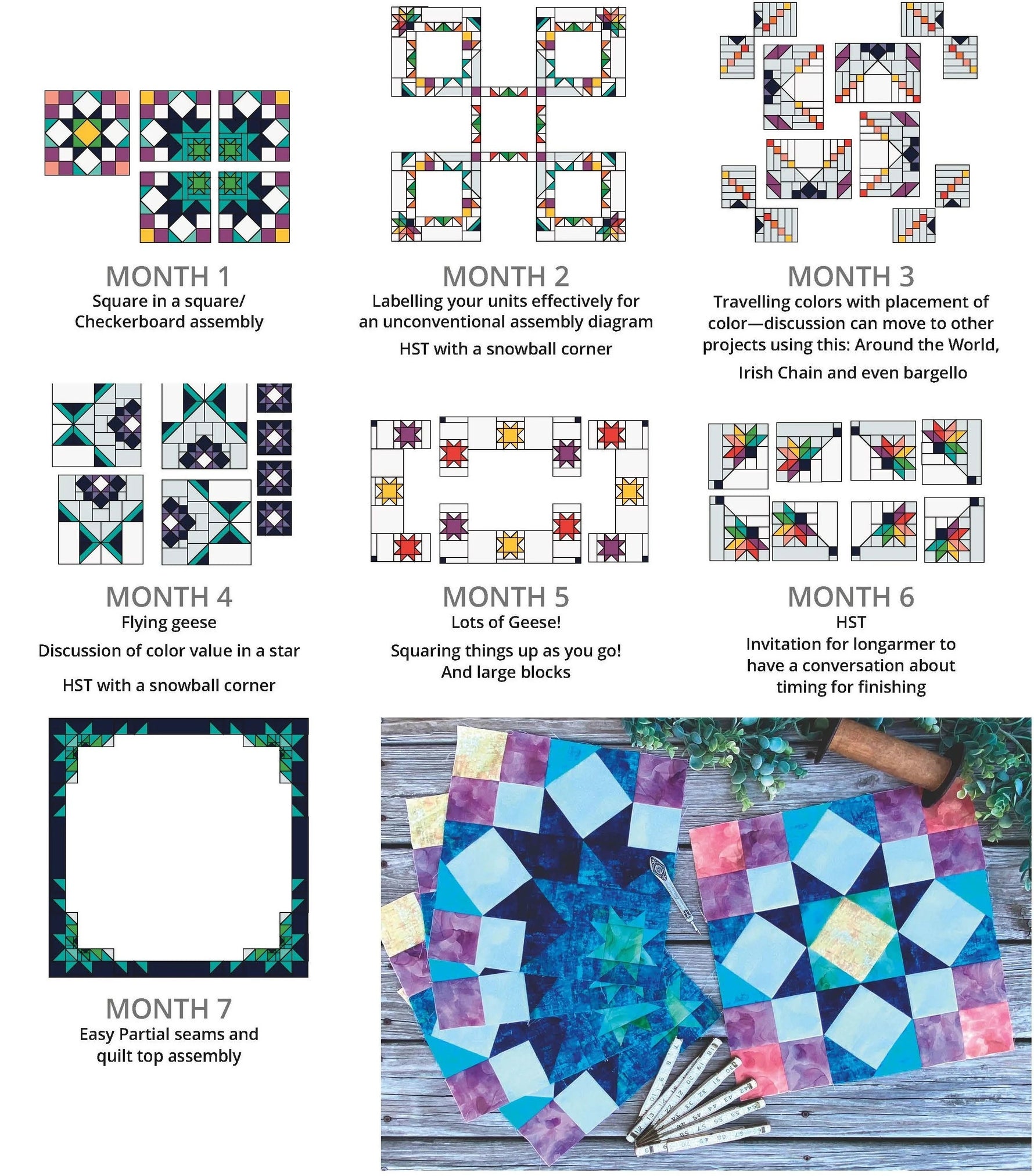 Block of the Month — Monthly Class
