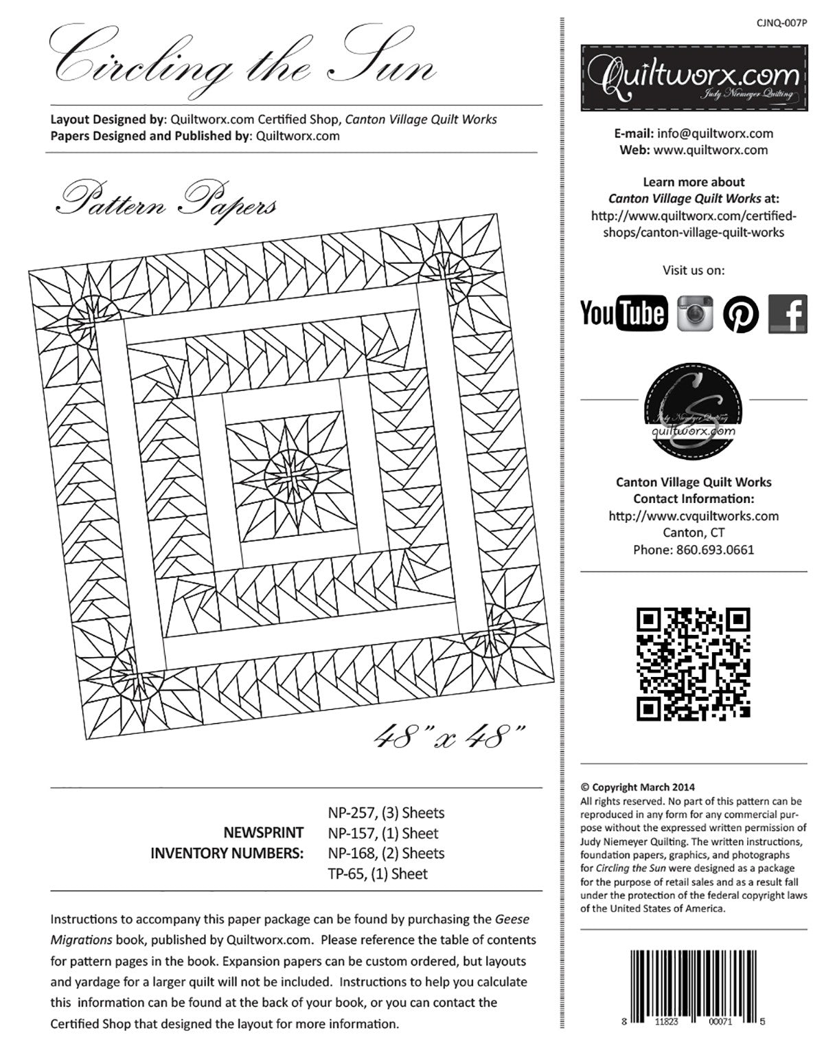 Circling the Sun Foundation Paper Packs