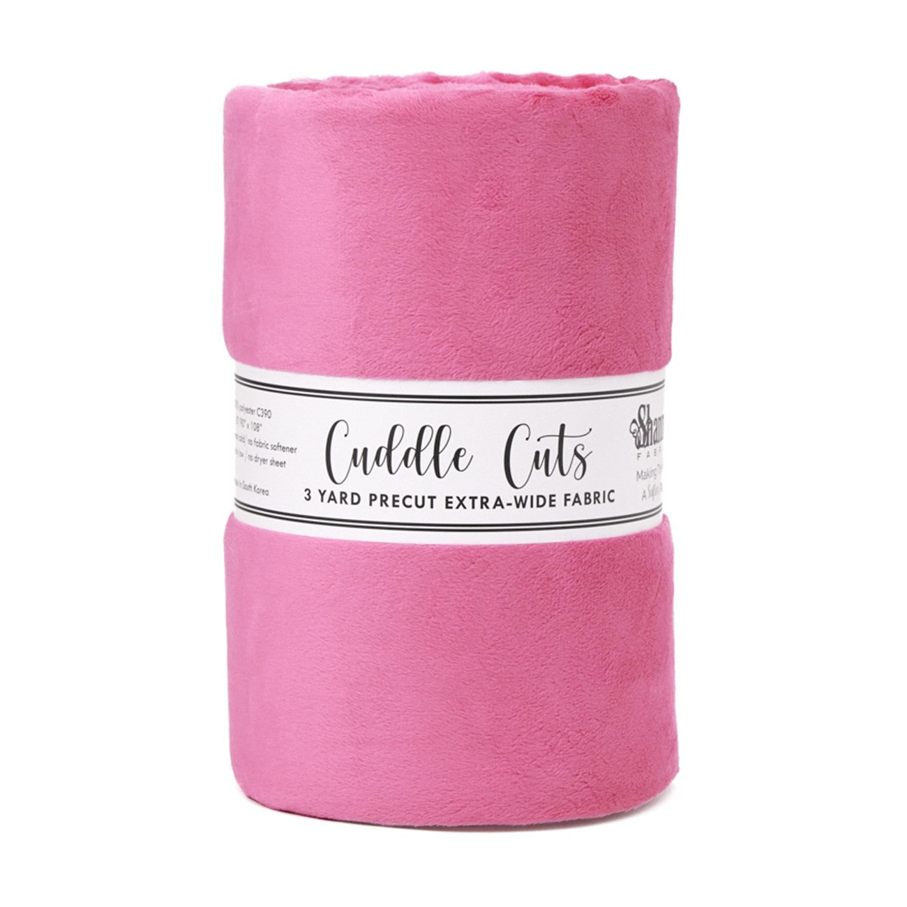 Fuchsia 3 Yard 110in Cuddle Cut