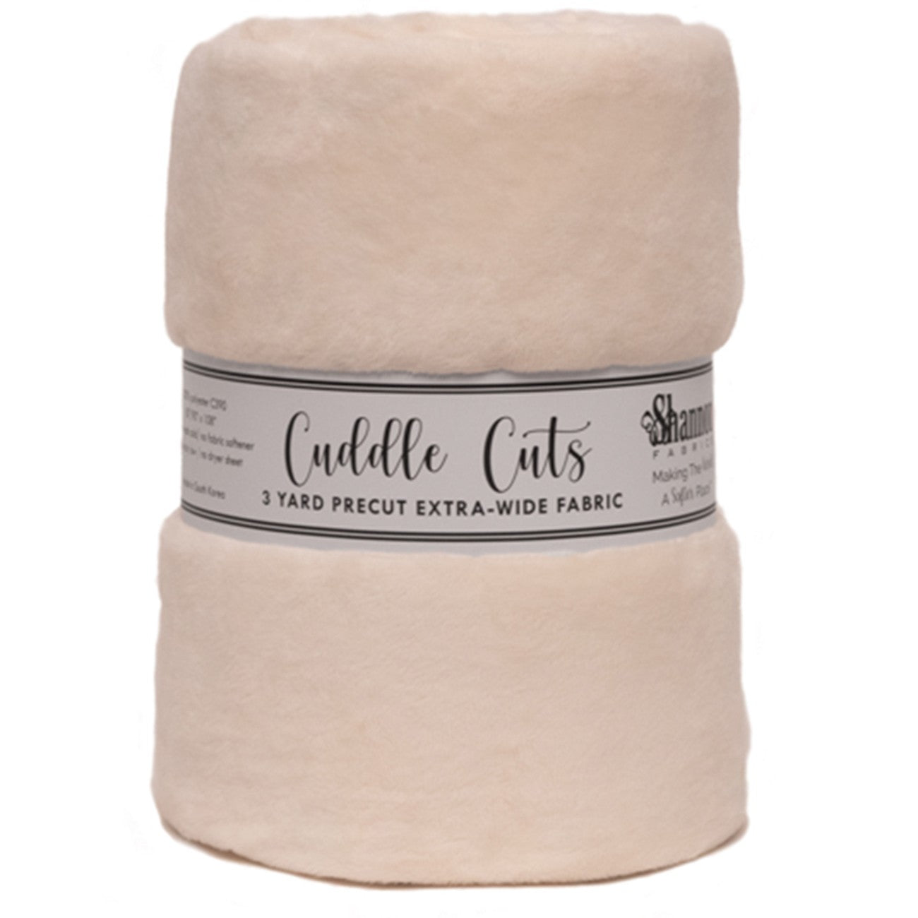 Ivory 3 Yard 110in Cuddle Cut