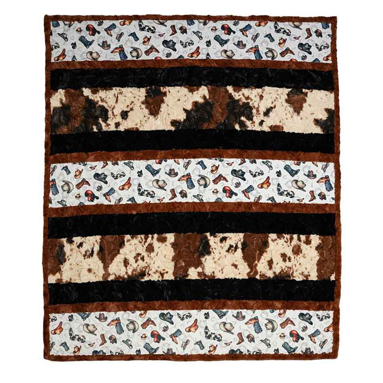 Yippee Ki-Yay Crazy 8 Cuddle Kit 58x68in