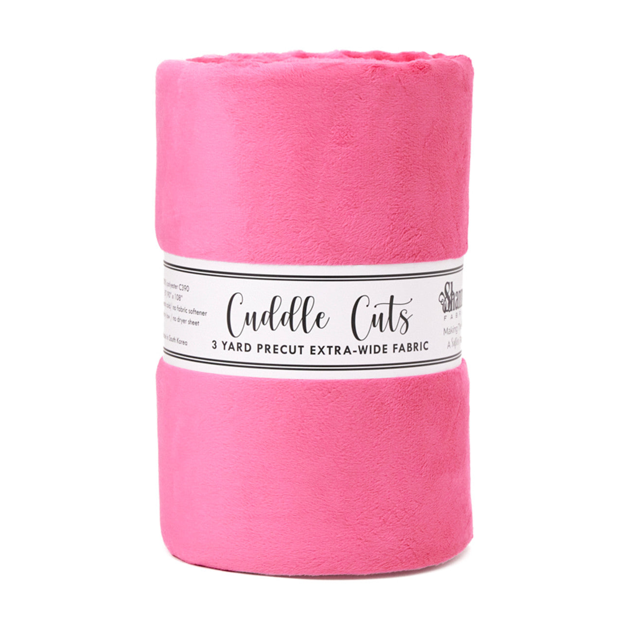 C390 Fuchsia 3 Yard Cuddle Cut