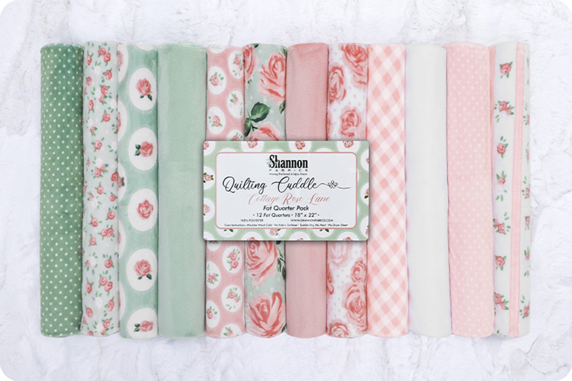 Cottage Seashell Quilting Cuddle Fat Quarter Pack