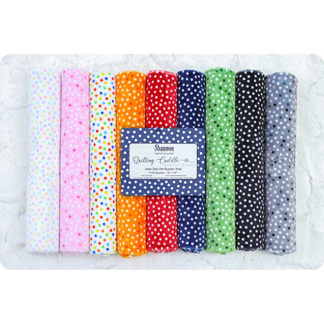 Lotsadots Quilting Cuddle Fat Quarter Packs