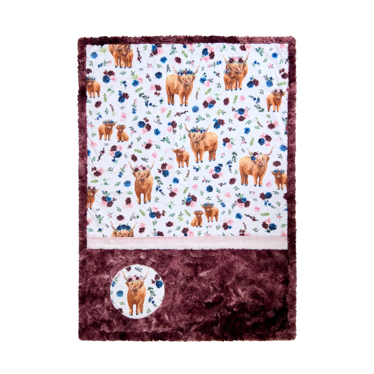 Cuddle Kit Lullaby Petal Pastures 28in x 41in