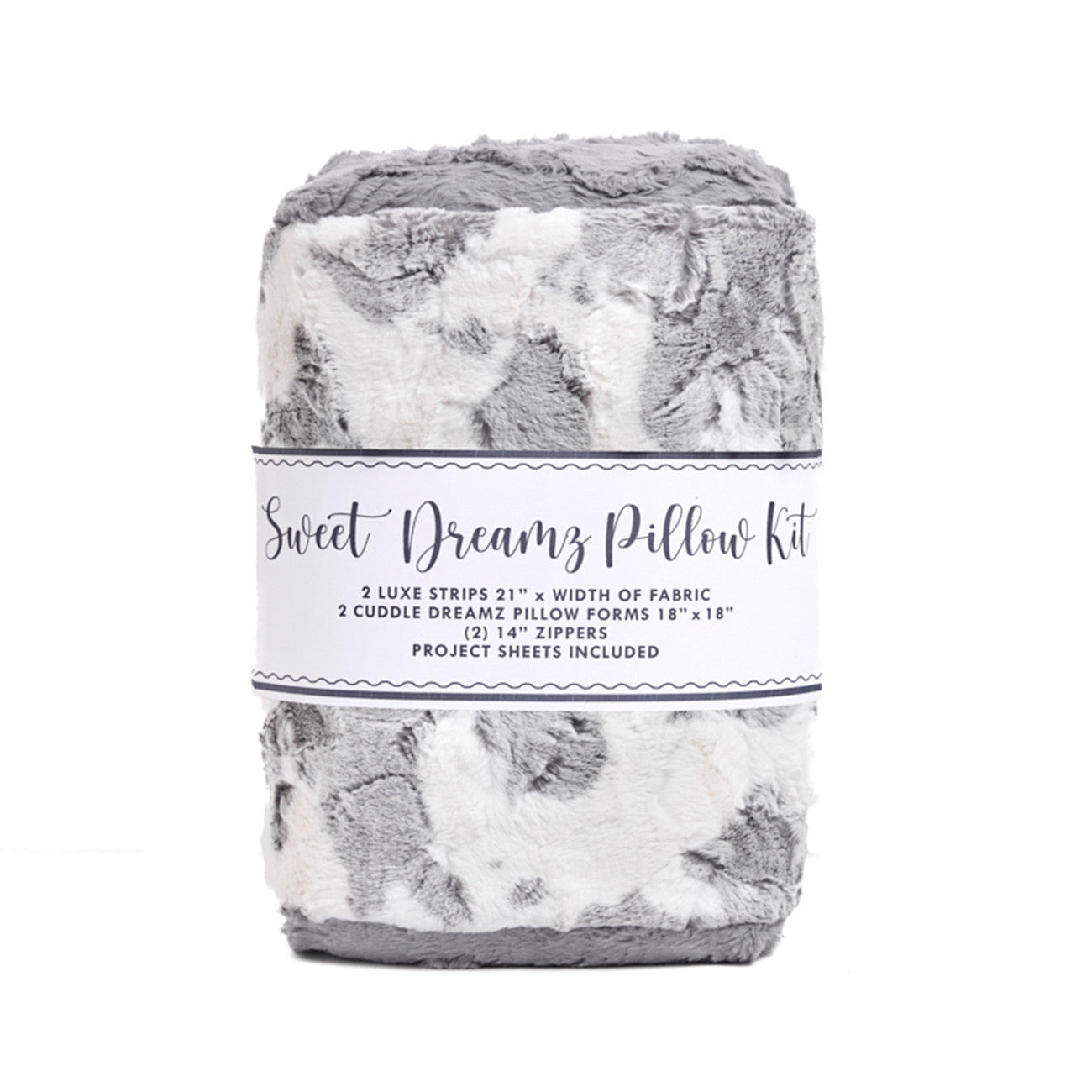 Baby Calf Graphite Luxe Cuddle Sweet Dreamz Pillow Kit
