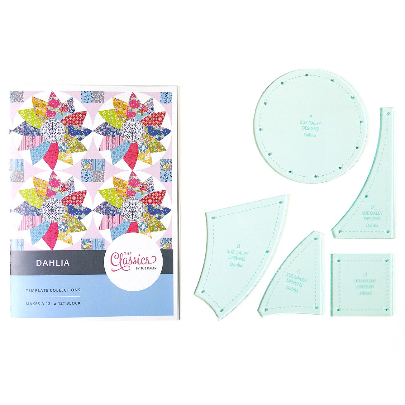 Dahlia Block Classics Template Set