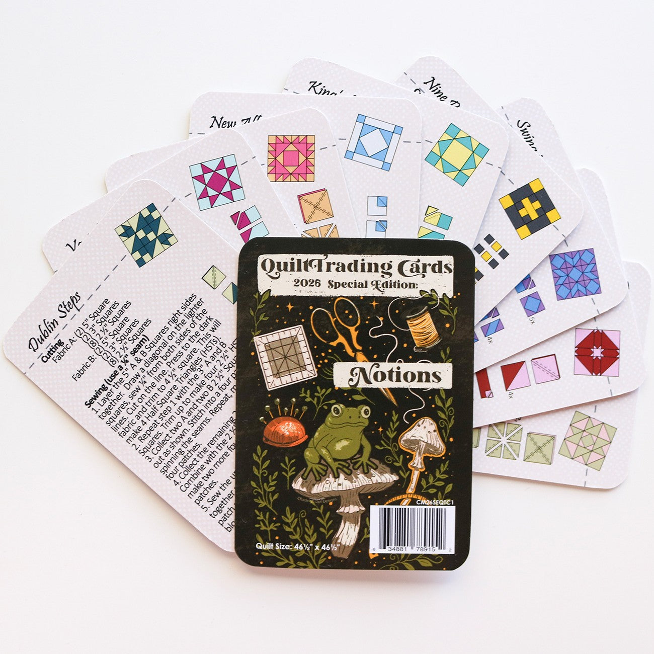 Notions Special Edition Quilt Trading Cards