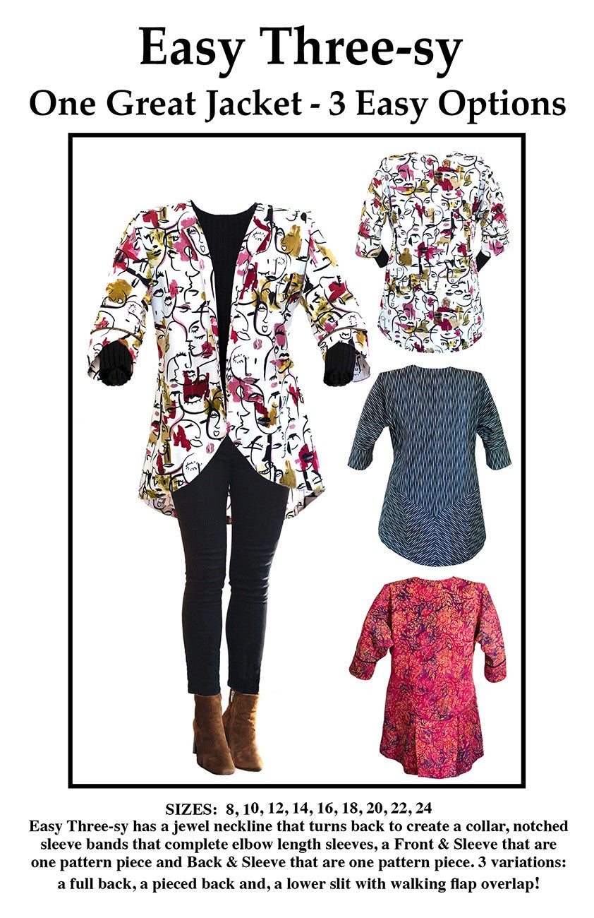 Easy Three-sy Jacket Pattern