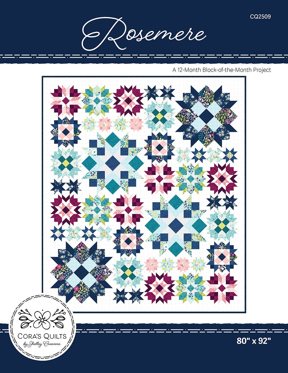 Rosemere Block-of-the-Month Pattern