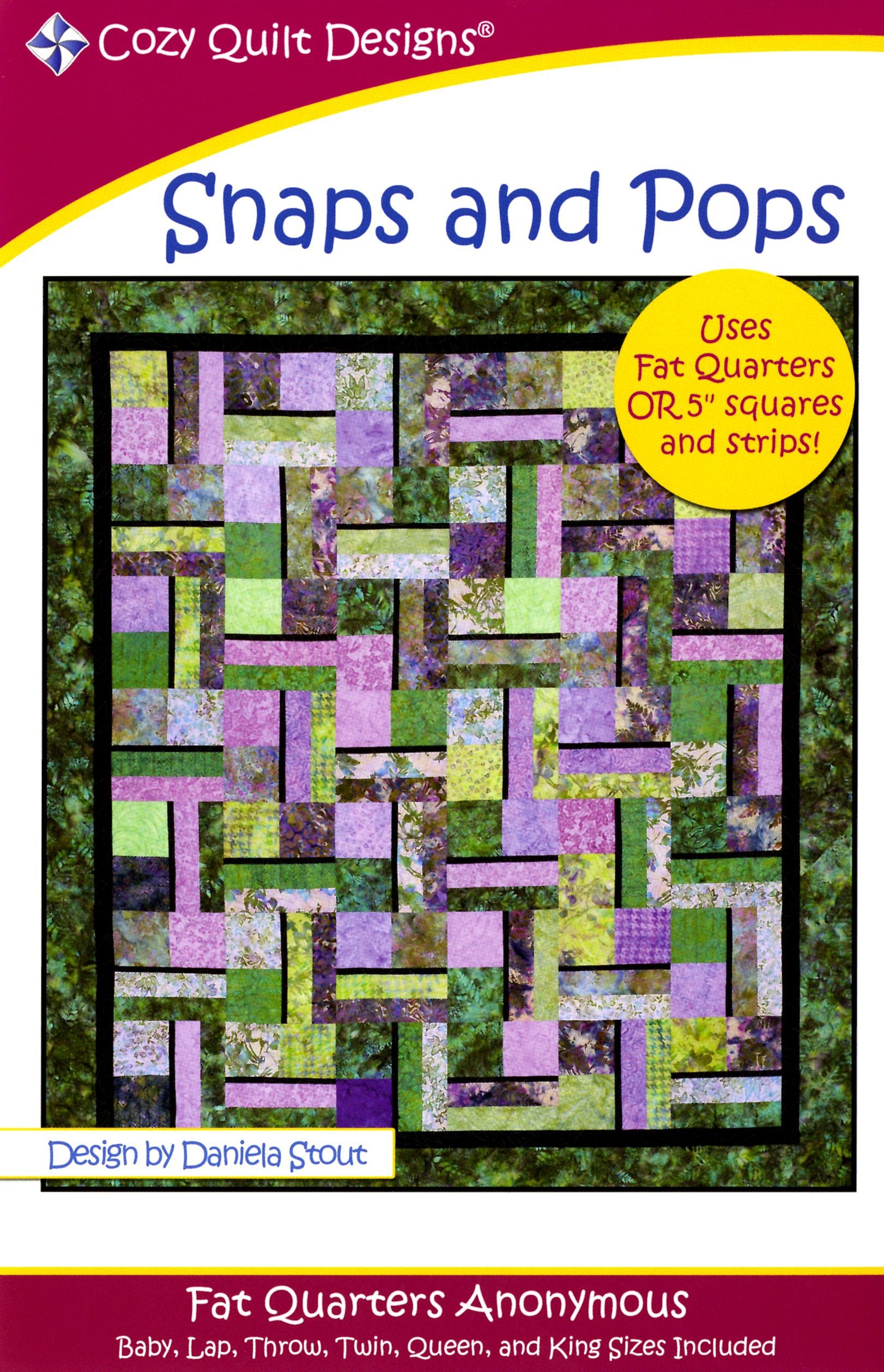 Fat Quarters Anonymous - Snaps and Pops
