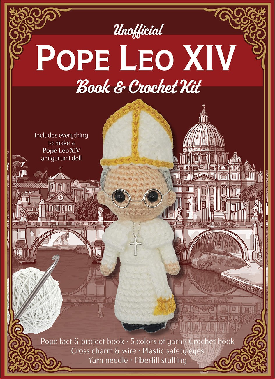 Unofficial Pope Leo XIV Book and Chrochet