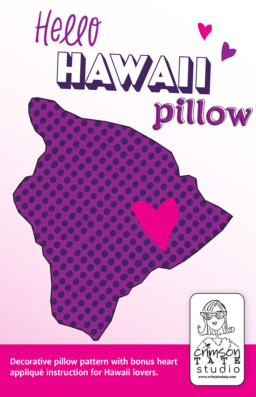 Hello Hawaii Pillow Pattern