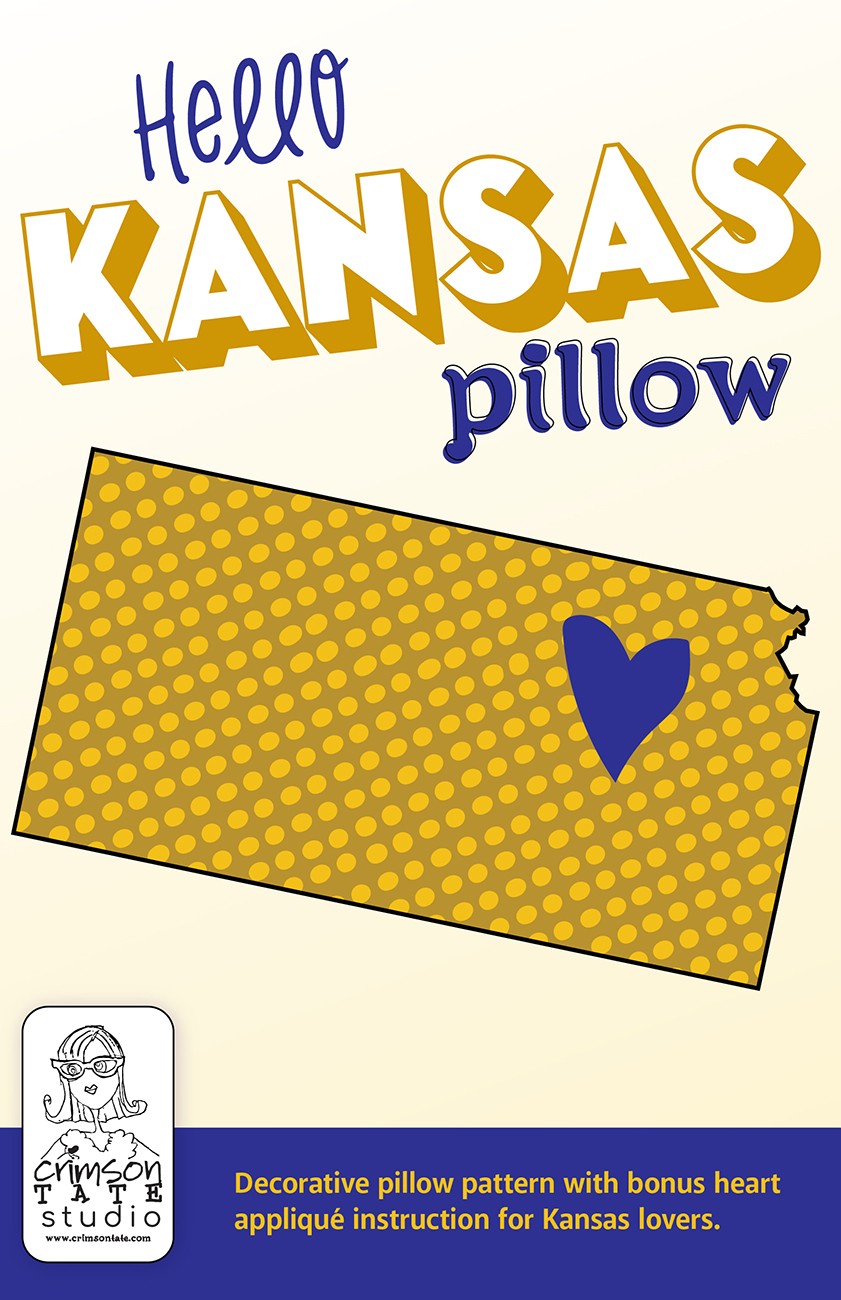 Hello Kansas Pillow Pattern
