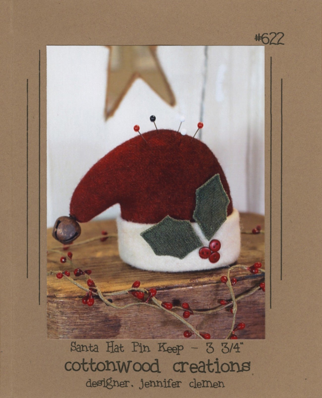 Santa Hat Pin Keep