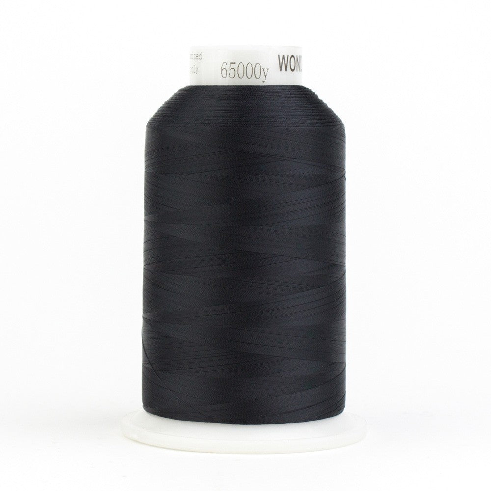 DecoBob Cottonized Polyester 80wt 6000m Black