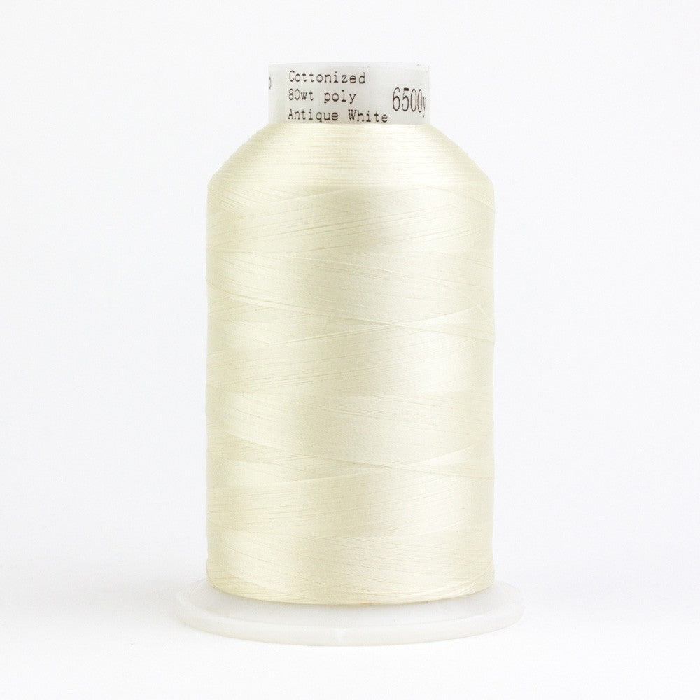 DecoBob Cottonized Polyester 80wt 6000m Antique White