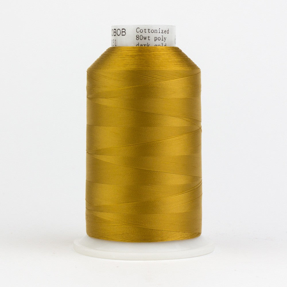 DecoBob Cottonized Polyester 80wt 6000m Dark Gold