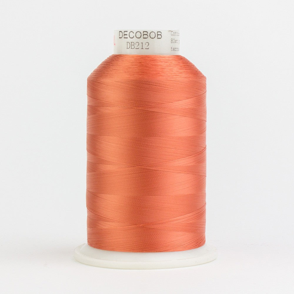 DecoBob Cottonized Polyester 80wt 6000m Terra Cotta